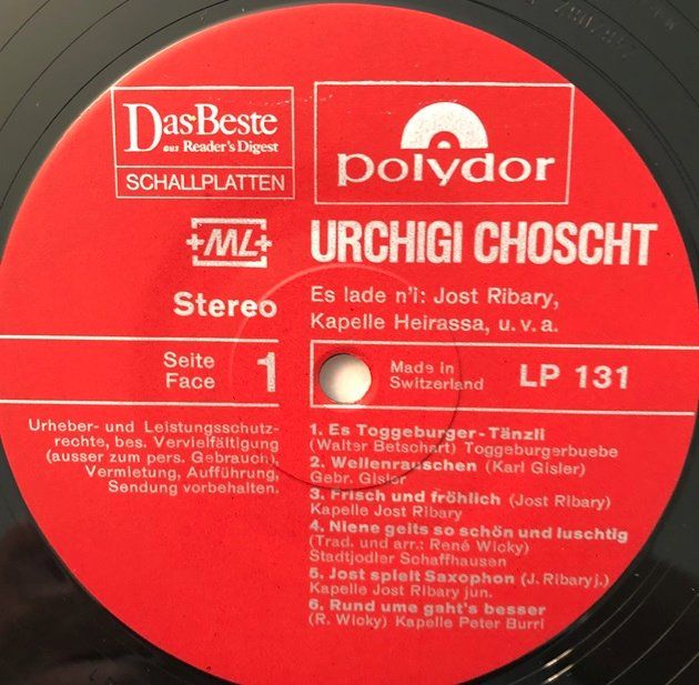 Dischi in vinile: Urchigi Choscht (2 LPs) – Usato da Grüningen venduto da azulmarron 4