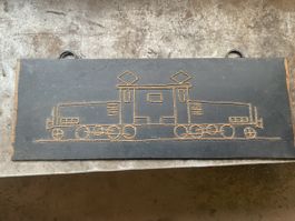 SBB Lokomotive Krokodil-lok Vintage Deko Rarität!