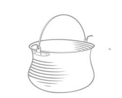 Kupferkessi 300L