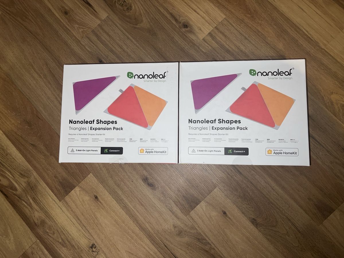 Nanoleaf Lampade: Nanoleaf Shapes Triangles, 2x Expansion Pack, neu – Nuovo (secondo la descrizione) da Bern venduto da dea_7zqb