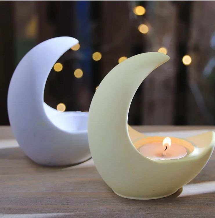 Silikonform Für Epoxidharz – Wolf & Mond Ohrringform, Glänzende Oberfläche, DIY Schmuckherstellung