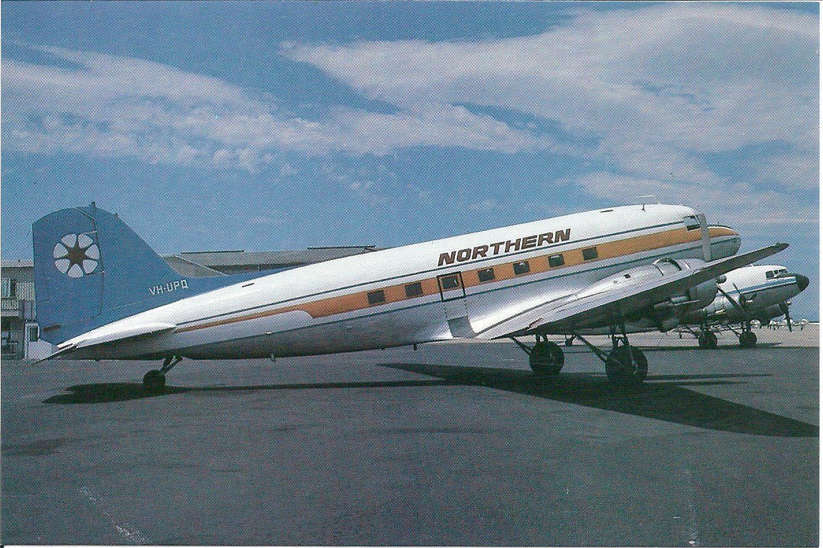 Ansichtskarten: Northern  DC-3 VH-UPQ – Neu und originalverpackt aus Thun von Abigboss