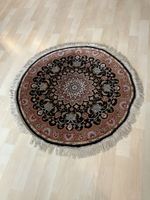 Vintage Perser Tabriz Teppich, rund, Durchmesser ca. 150 cm