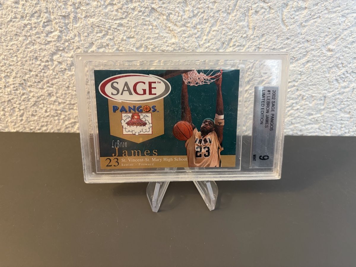 Carte collezionabili:  LeBron James 2002!! College Beckett 9 – Usato da Moudon venduto da AndreSR89