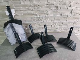 24 x Metall Wandschlauchhalter Schlauchhalterung Schlauch