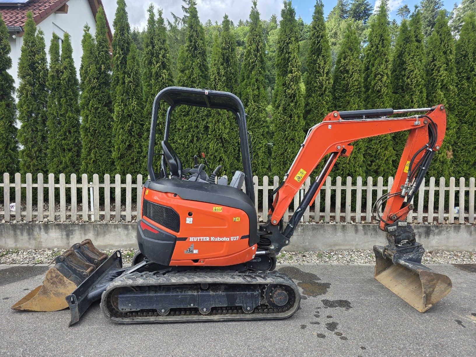 Escavatori: Bagger Hutter Kubota U 27  – Usato da Niedergösgen venduto da MHNT 2