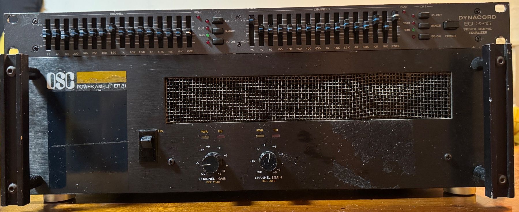 Console di mixaggio: Mischpult + Endstufe + Equalizer – Usato da Dornach venduto da shaker11 4