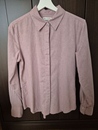 Marc O'Polo Damen Flanell Hemd / Bluse – Rosa Gr. 36