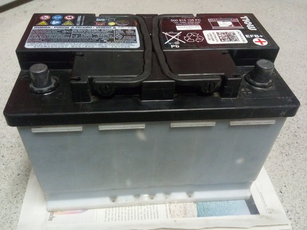 Starterbatterie, EFB+, 12V, 70Ah | Kaufen auf Ricardo