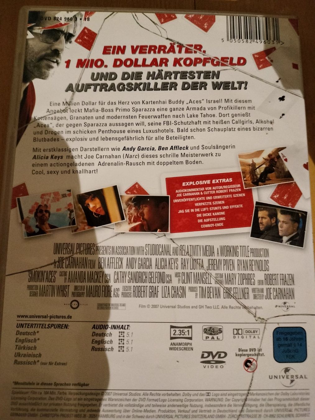 Tutti i DVDs: DVD. Smokin aces – Usato da Heimberg venduto da Rockenrol 1