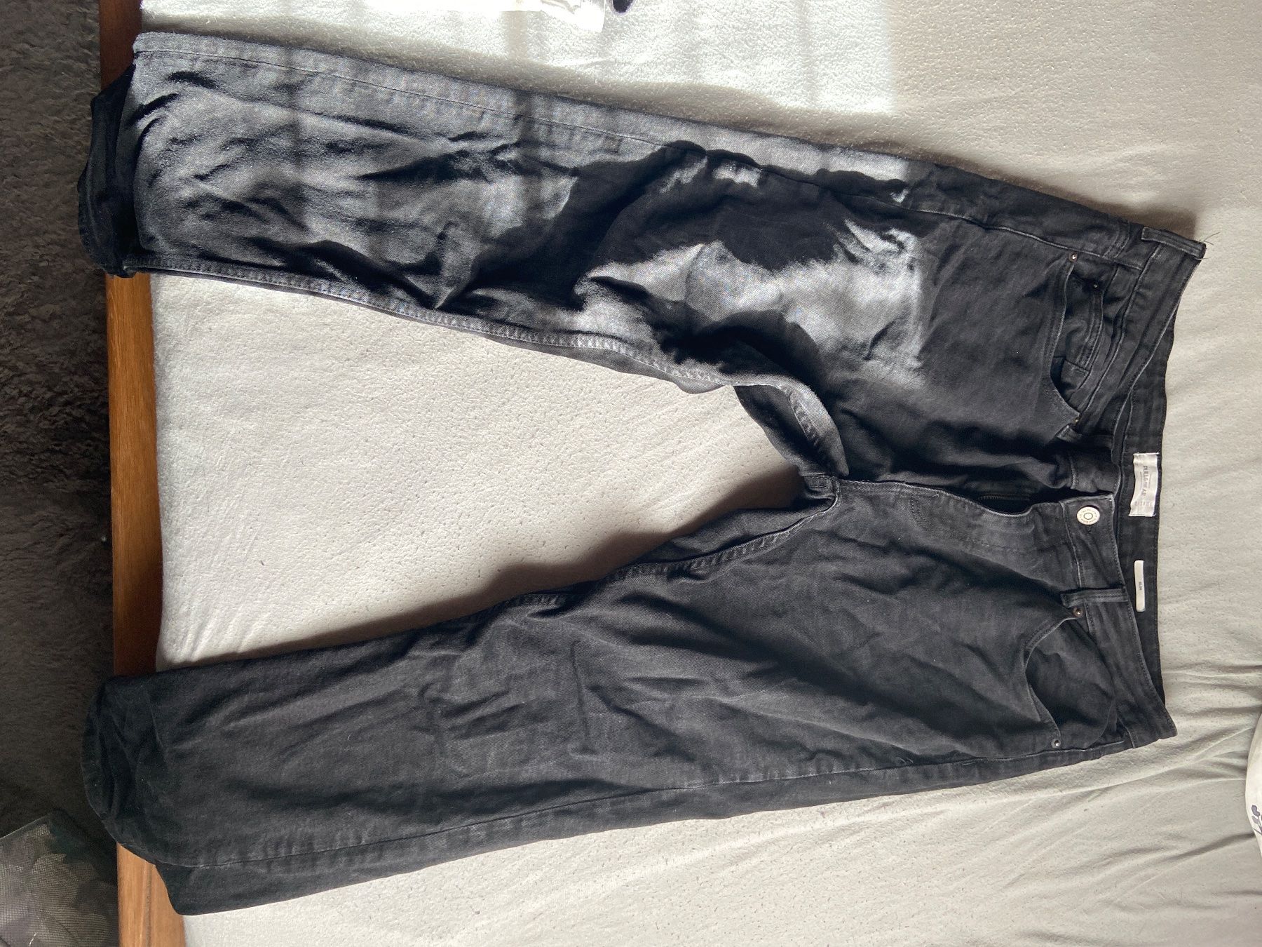 Pull&Bear Pantaloni: Pull&Bear Hose schwarz – Usato da Bauma venduto da eis_s7dh
