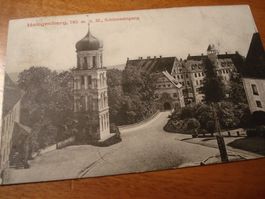Heilgenberg, Schlosseingang, 1915, gelaufen, Zensur-o
