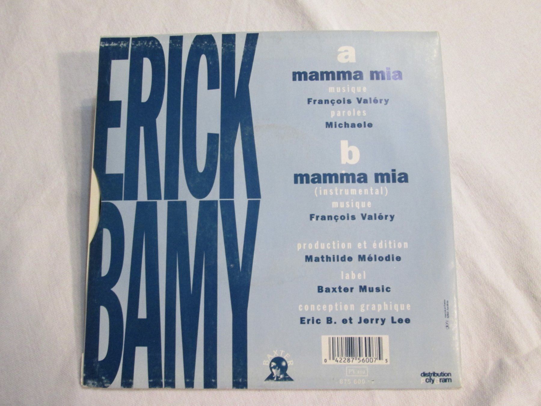 Schallplatten: Erick Bamy - Mamma Mia - 45T Vinyl – Gebraucht aus la Chaux-de-Fonds von Lampe 3