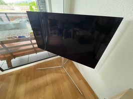 LG Gallery Stand TV Fuss Aluminium guter Zustand