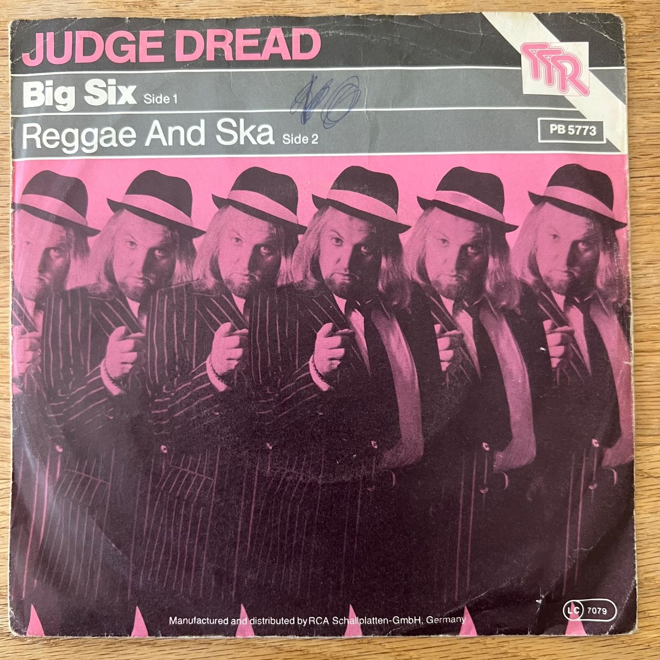 Dischi in vinile: Judge Dread - Big Six / 1. D-Press. 1980 – Usato da Gais venduto da soundcave57 1