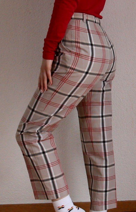 Max Mara Pantaloni: Karrierte Anzugshose Max Mara Gr.34 – Usato da Luzern venduto da Simona15 3