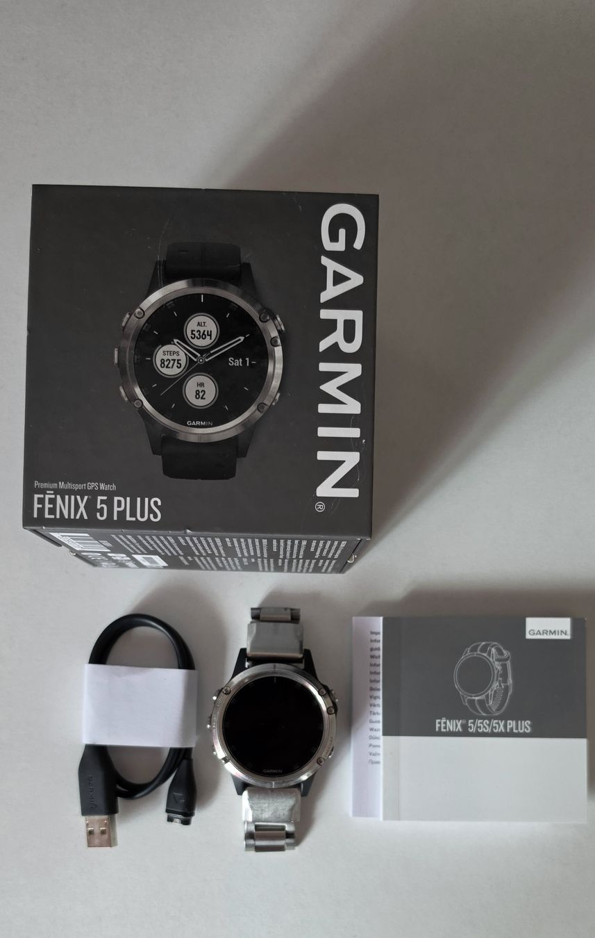 Garmin Smartwatch: Garmin Fenix 5 Plus mit OVP – D'occasion à Steffisburg par RnPerformanceShop 3