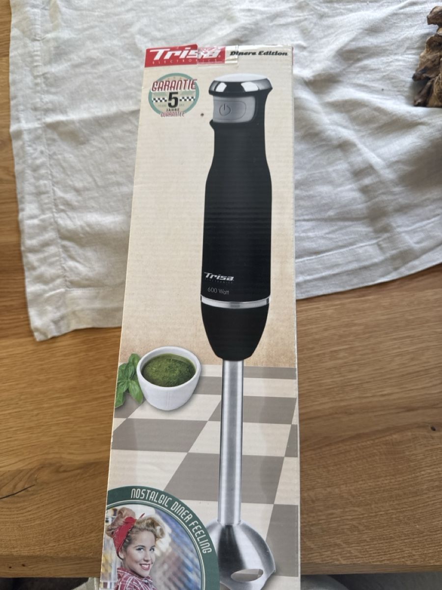 Trisa Elettrodomestici da cucina: Stabmixer Trisa Diners Edition neu – Nuovo e nell'imballaggio originale da Kloten venduto da cigiro