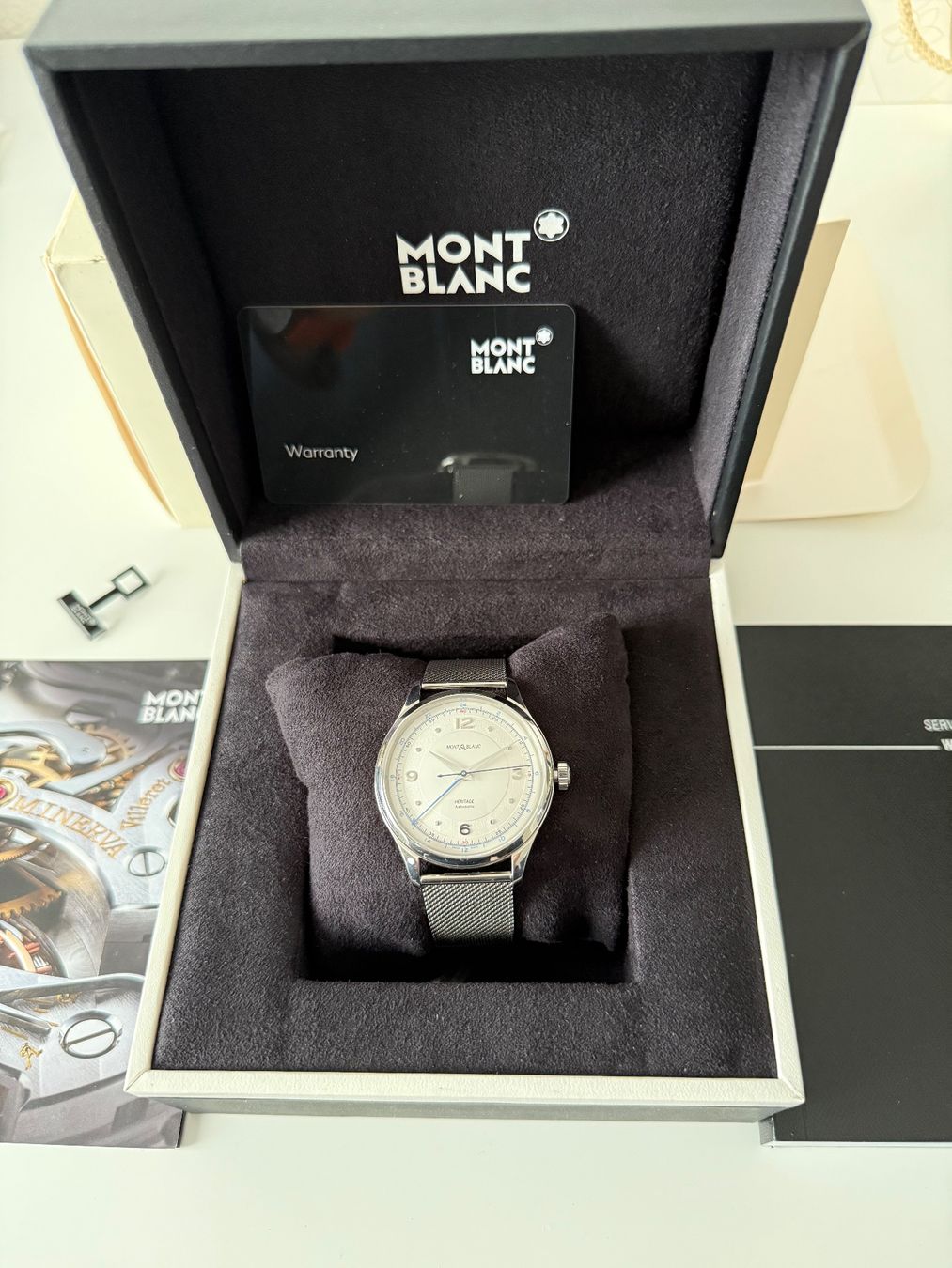 Montblanc Orologi: Montblanc Heritage GMT – Usato da Buchs SG venduto da Fierlui