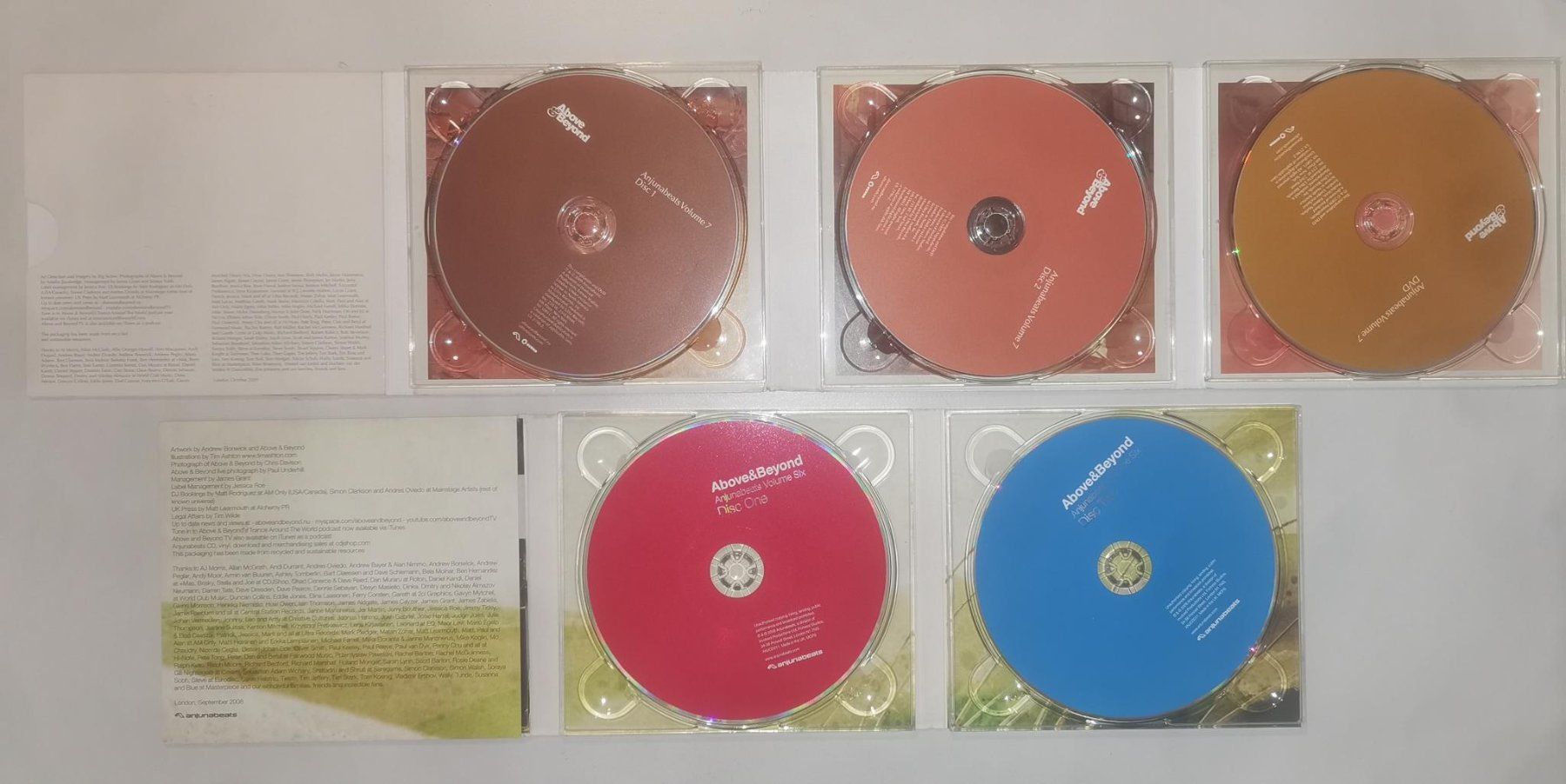CD: Anjunabeats/ Anjunadeep CD Compilation RAR Prog House Trance – Usato da Zürich venduto da grindhouse 3