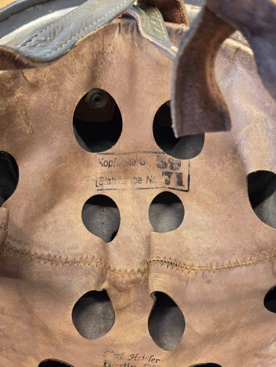 Uniformi & Effetti personali: Falschirmjäger Helm m38 – Usato da Dino venduto da sadsyd 5