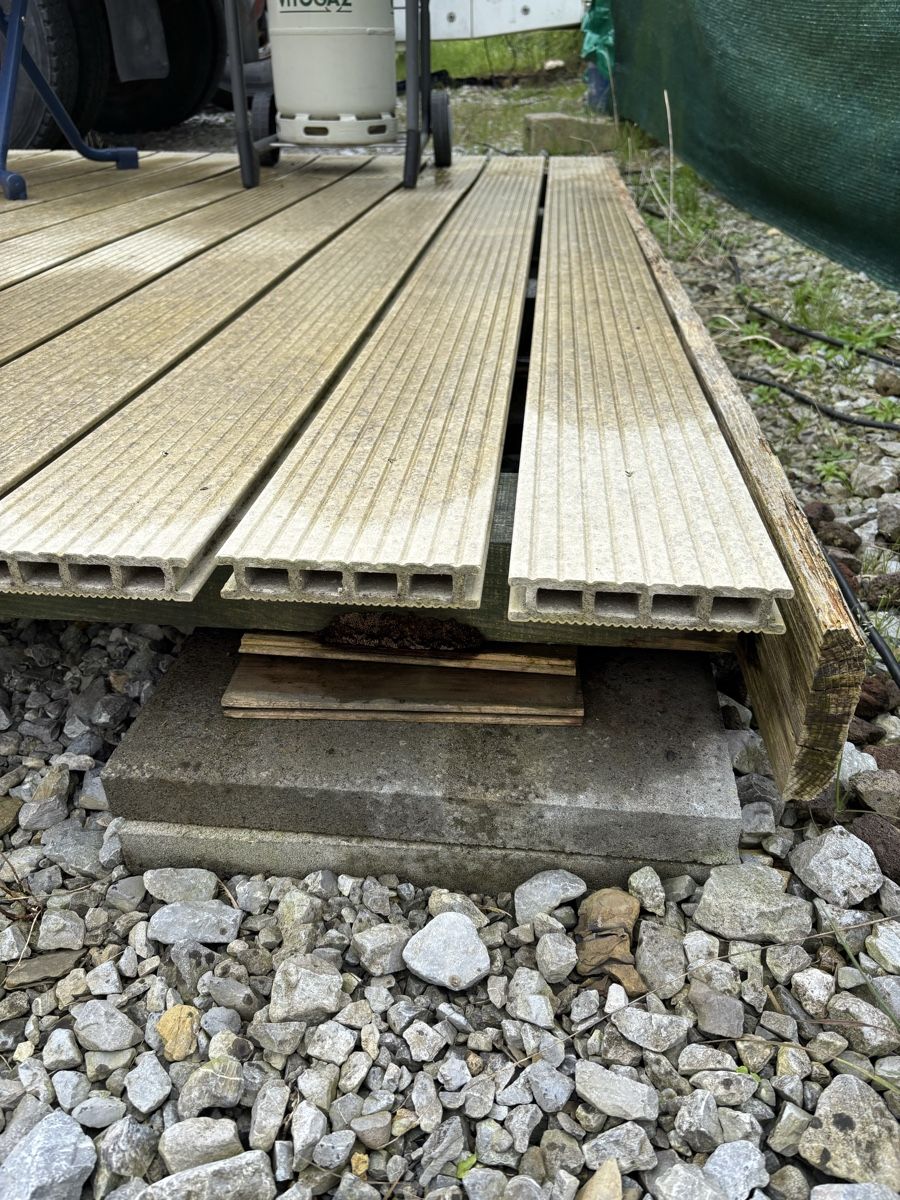 Altro in Decorazioni & Accessori: Podest Gartenpodest Wohnwagenpodest Plattform – Usato da Dietschwil venduto da Weasel44 2