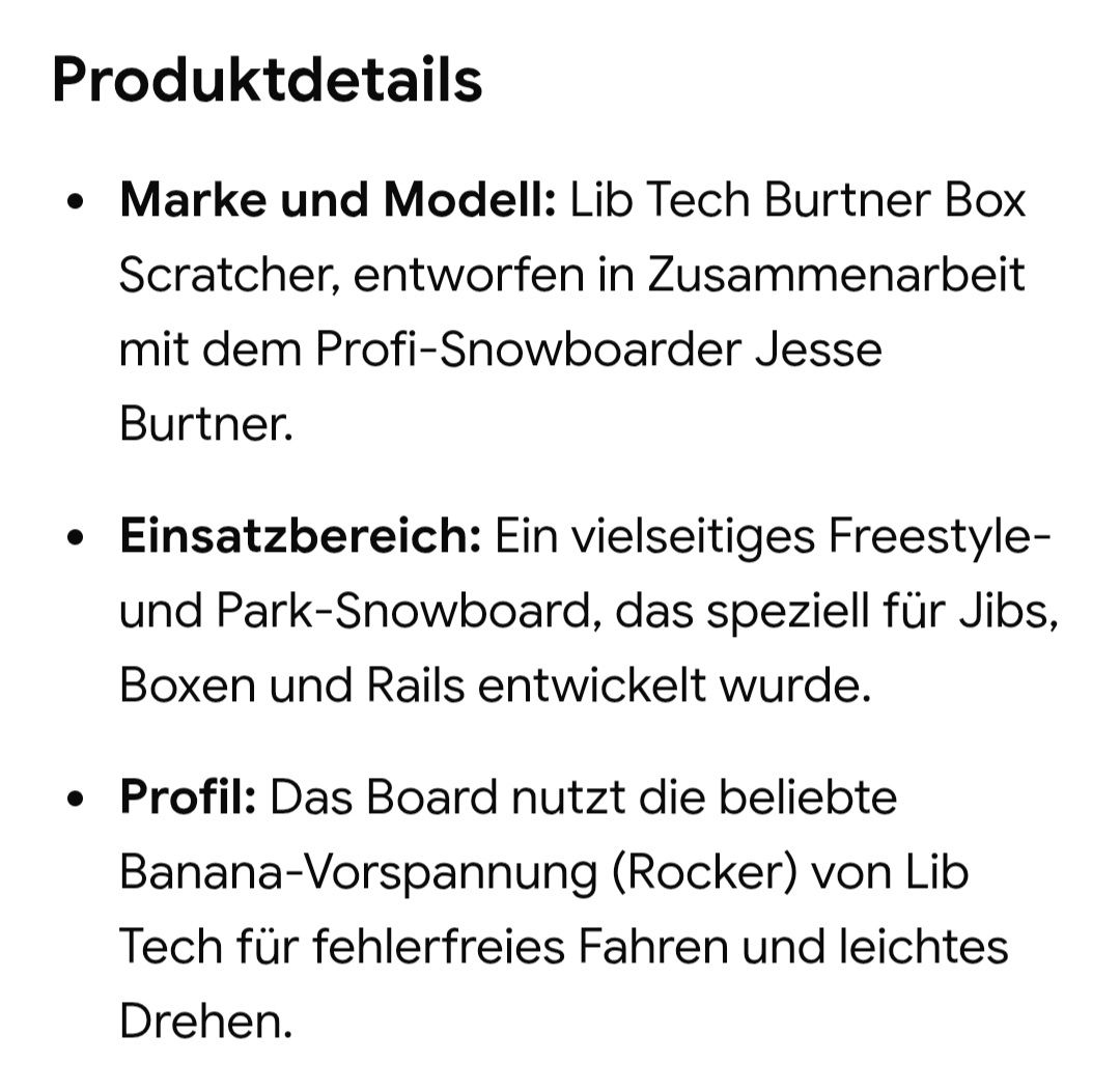 Lib Tech Boards: Lib Tech Burtner Box Scratcher, 147cm – D'occasion à Leuk Stadt par Me-ya-piv 6