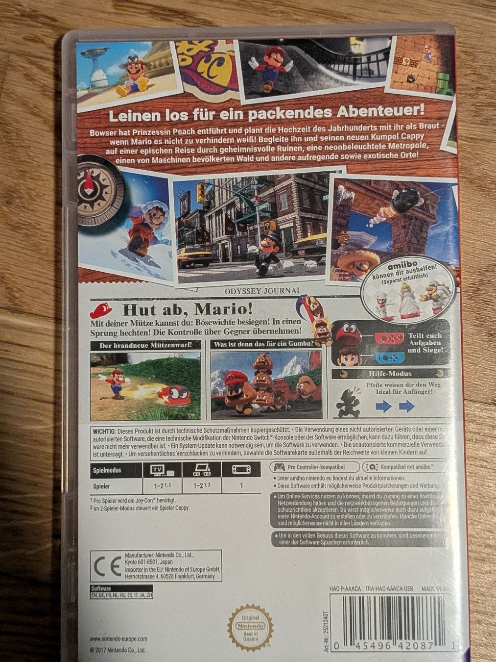 Nintendo Spiele: Super Mario Odyssey (Nintendo Switch) – Gebraucht aus Schlieren von jon_t2zz 2