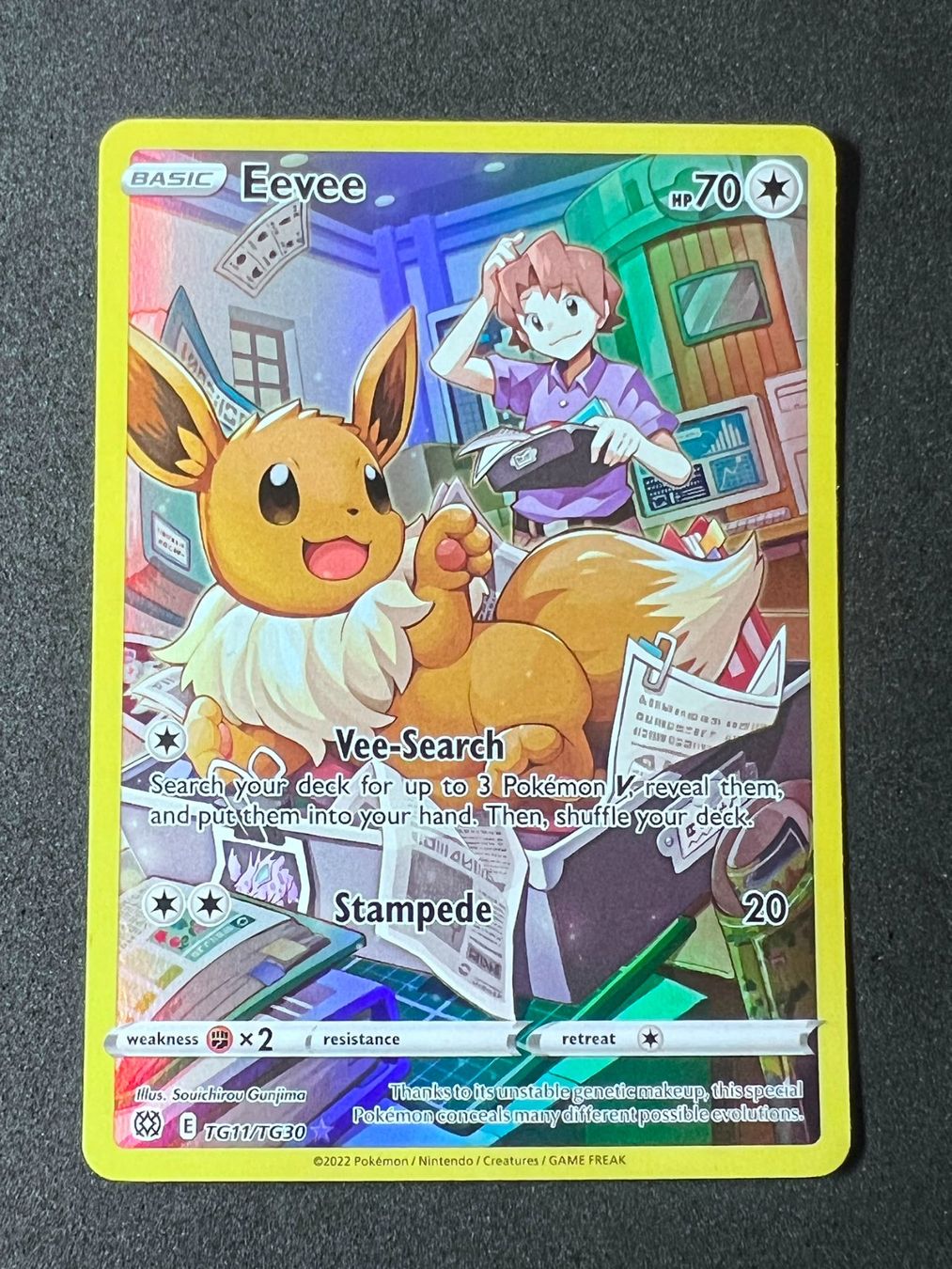 Pokémon Carte collezionabili: Eevee TG11 EN (ab.1.-) – Usato da Biel/Bienne venduto da S.Lee
