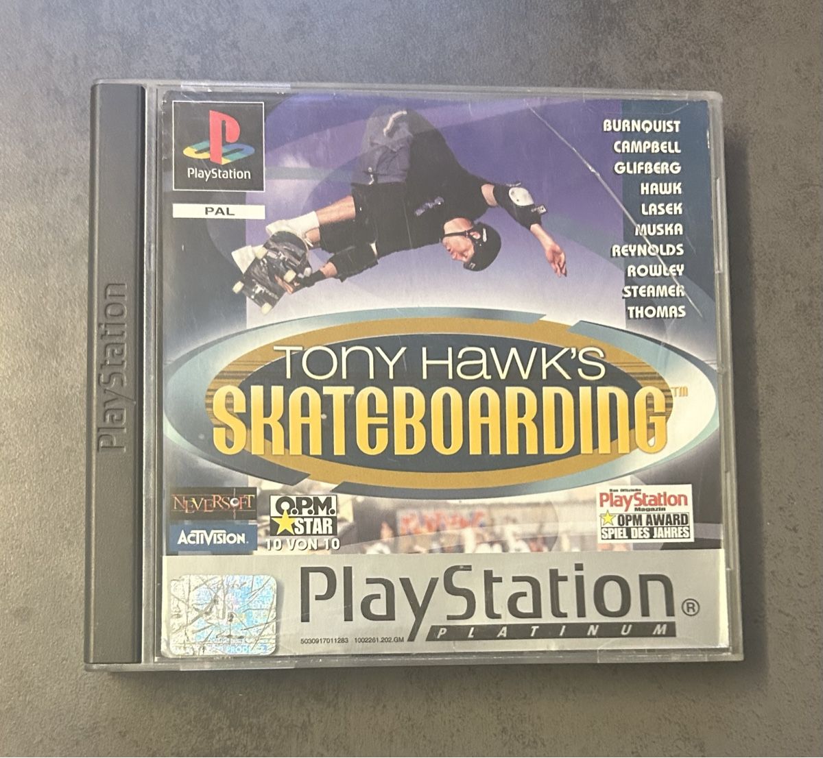 Giochi: Tony Hawk‘s Skateboarding PS1 Game – Usato da ulisbach venduto da efbtr