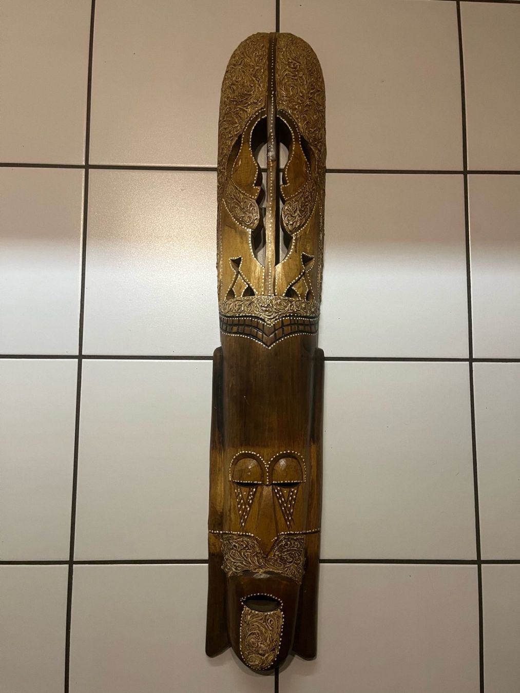 Tutte le decorazioni: Handgeschnitzte Ethno Wandmaske – Usato da Ramsen venduto da new_2hqs 1