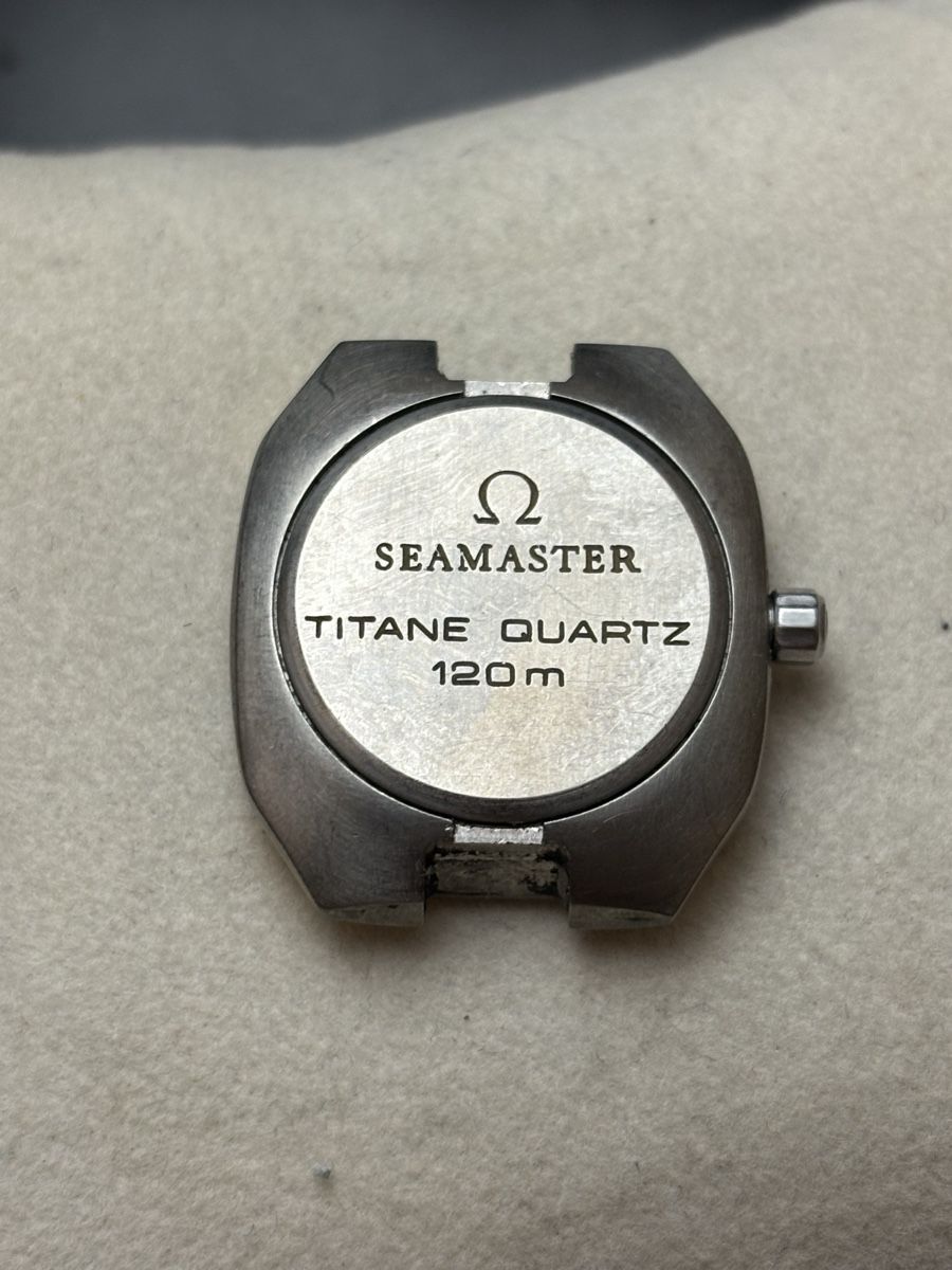 Montre Omega Seamaster 18k or/Titane Quartz, fonctionne (Gebraucht) in ...