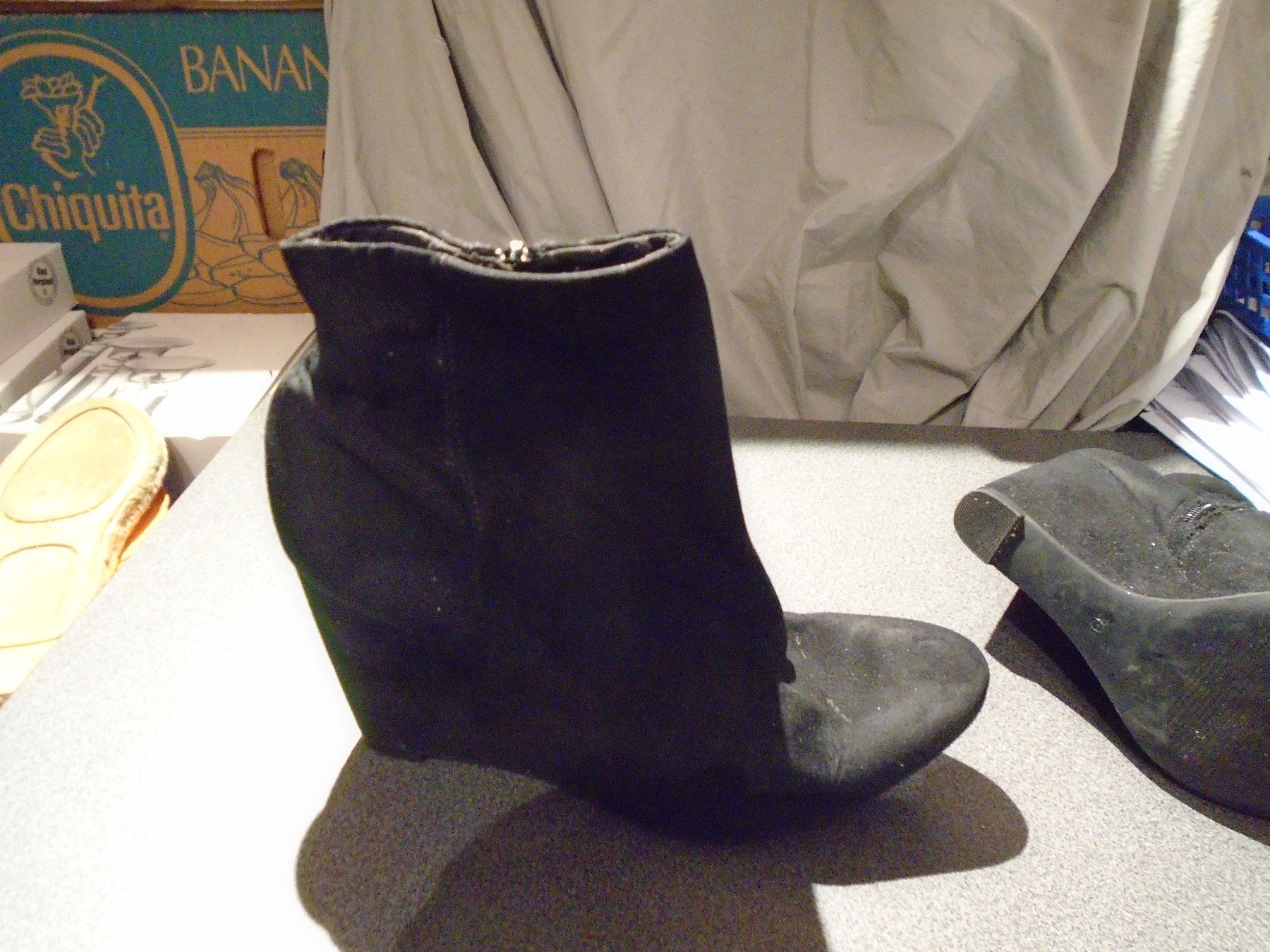 Scarpe da donna: Stiefeletten Grösse 39, schwarz, Absatz – Usato da Zürich venduto da Motzkuh 1