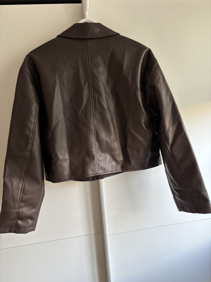 Giacche: Kunstleder Jacke braun GR M – Nuovo (secondo la descrizione) da Alterswil FR venduto da Lisu15 1