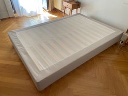 Lit Ikea 140x200 en Tissu avec matelas