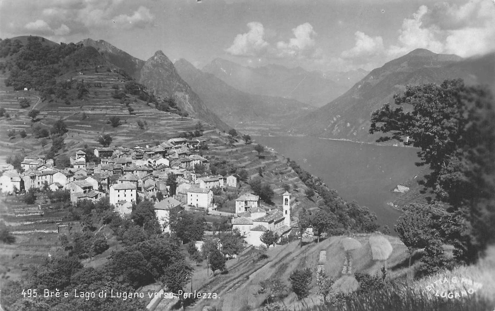 Cartes postales: Bre Lugano – D'occasion à Biasca par Blenio71