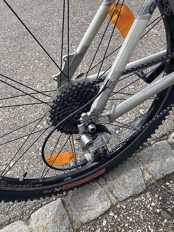 Velos: MTB Giant silber total revidiert – Gebraucht aus Reiden von Halti 1