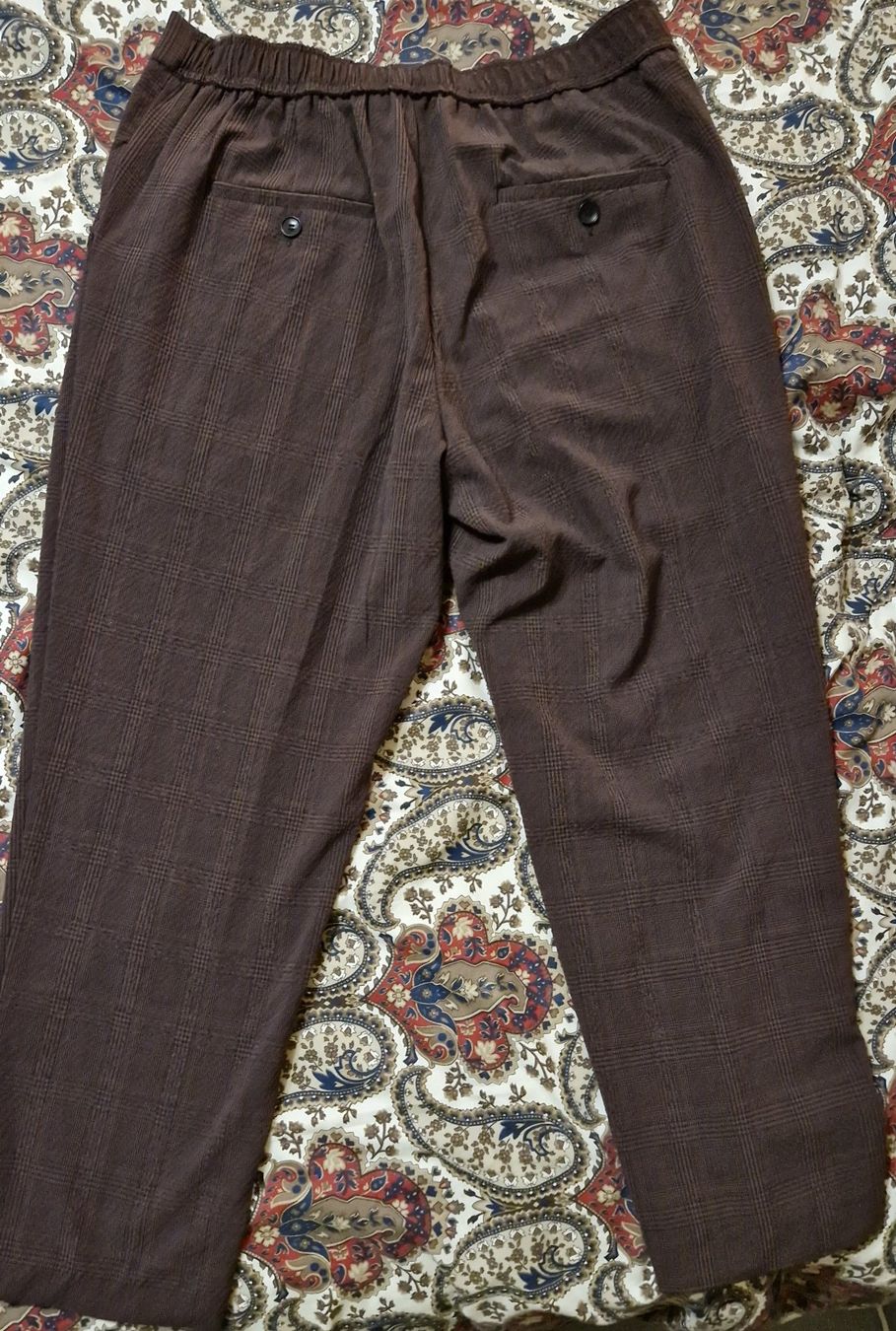 H&M Pantaloni: Braun-schwarz karierte Schlupfhose – Usato da Oberengstringen venduto da Sheera7 1
