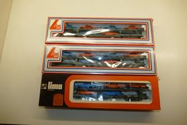 Lima H0: 3xDB Autotransportwagen