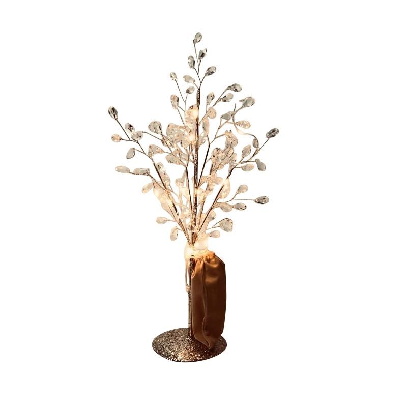 Tutte le decorazioni: Deko Baum 45cm goldfarben, Lichterkette – Nuovo e nell'imballaggio originale da Wettingen venduto da Swala