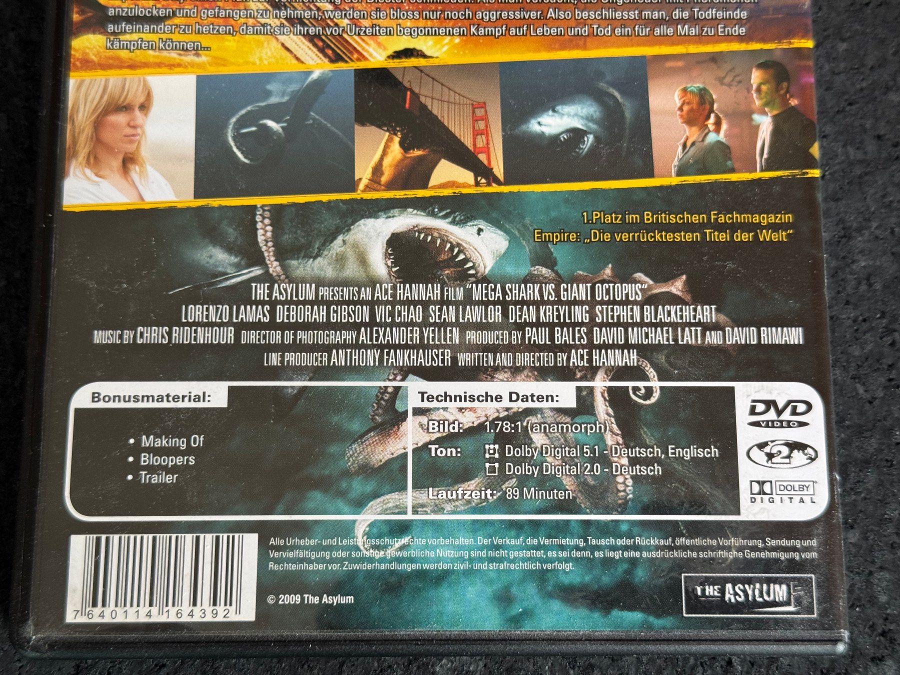 Tutti i DVDs: Mega Shark versus Giant Octopus DVD DE/EN – Usato da Fribourg venduto da tschjoly 3
