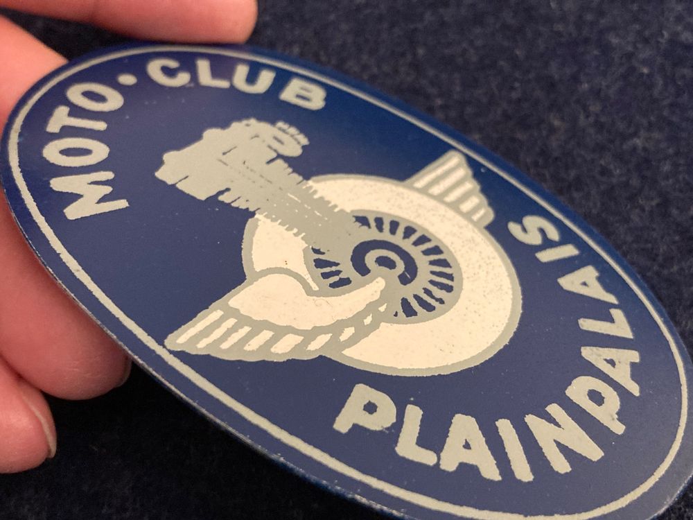 Plaque club moto Genève Plainpalais Kaufen auf Ricardo