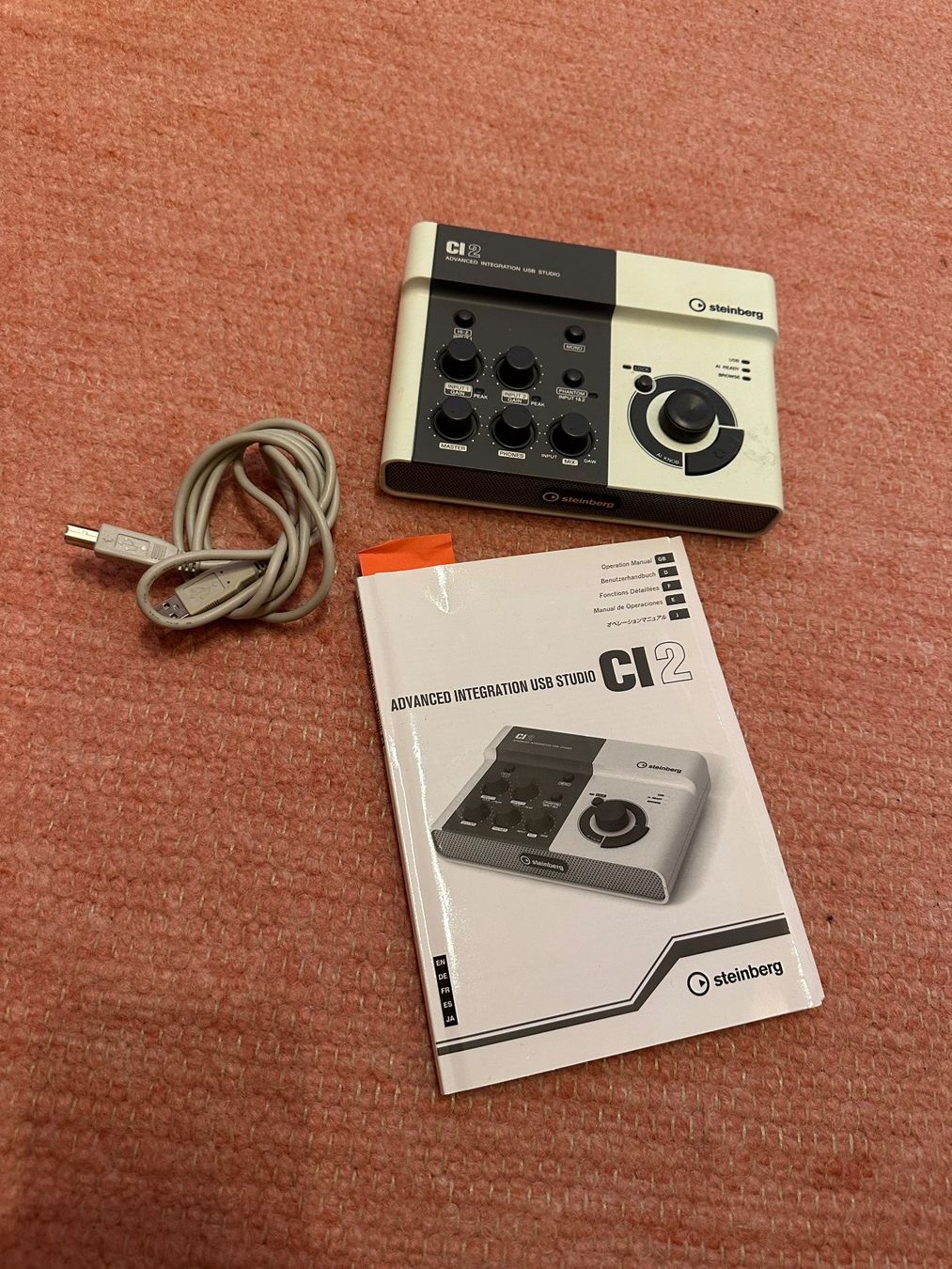 Sistema di controllo: Steinberg CI 2 Advanced Integration USB Studio; DAW – Usato da Lostorf venduto da Andih2 2