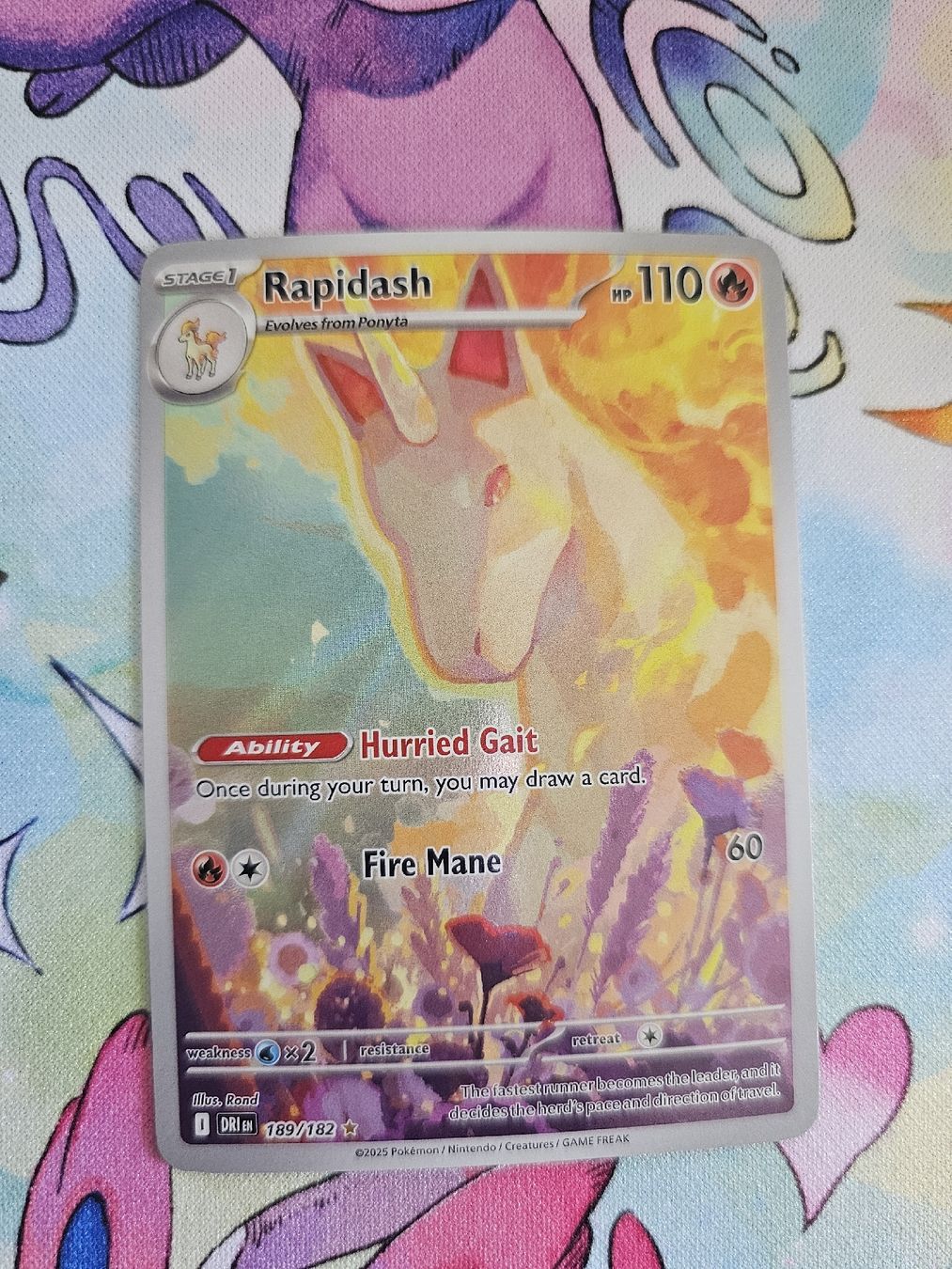 Pokémon Sammelbilder & Trading cards: Rapidash - Destined Rivals  – Neu (gemäss Beschreibung) aus Wetzikon ZH von Vitelo27