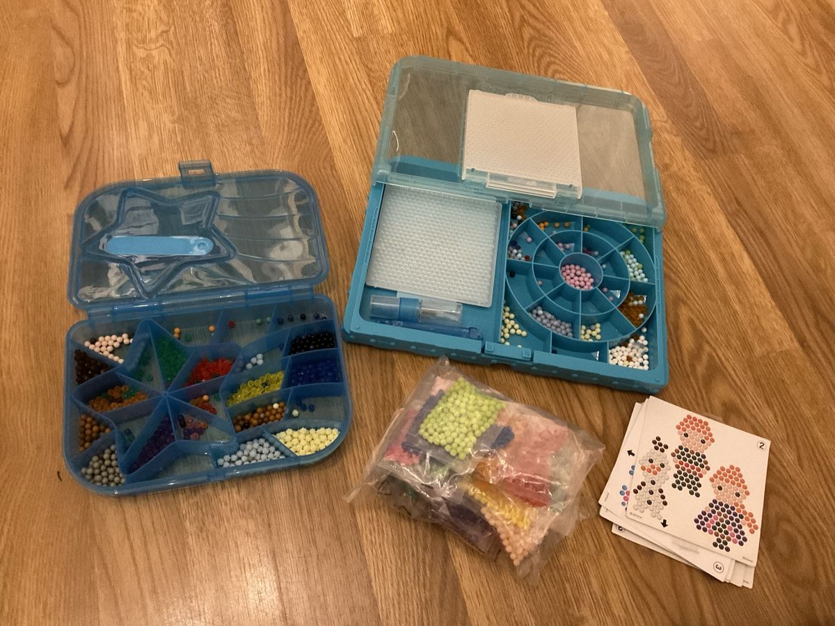 Aquabeads Kit bricolage: Aqua Beads Set mit Vorlagen - Bastelspass! – Usato da Jona venduto da Rubinrot