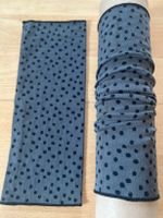 Colora Armstulpen / Mittli / Pulswärmer, Grau/Schwarz, NEU