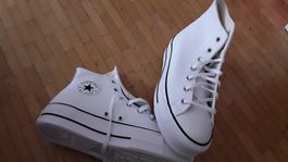 Neu converse all star chuck taylor gr 41.5 aus leder