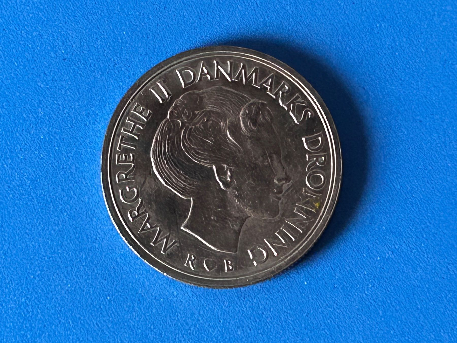 Tutti le monete: Denmark - 5 Kroner - Margrethe II 1986 – Usato da Corcelles NE venduto da AJKader 7