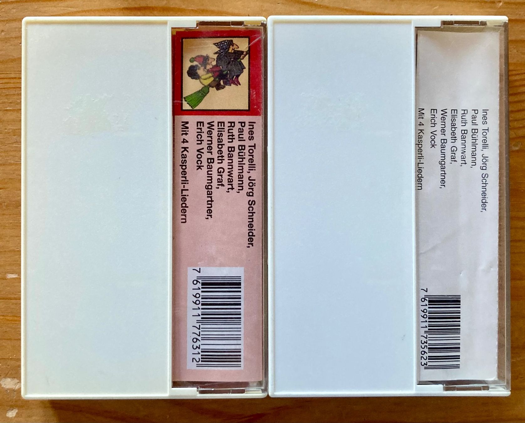 Musicassette: 2x Kasperlitheater (ex libris/Tudor, 1995) – Usato da Zürich venduto da Djmotionch 2