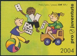 2004 - Pro Juventute - Markenheftchen - Ersttag ET
